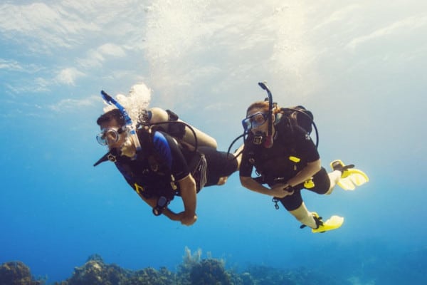Aprender a bucear con PADI
