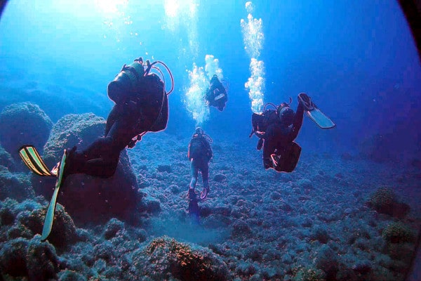 curso de buceo avanzado-narcosis nitrogenada o borrachera de las  profundidades