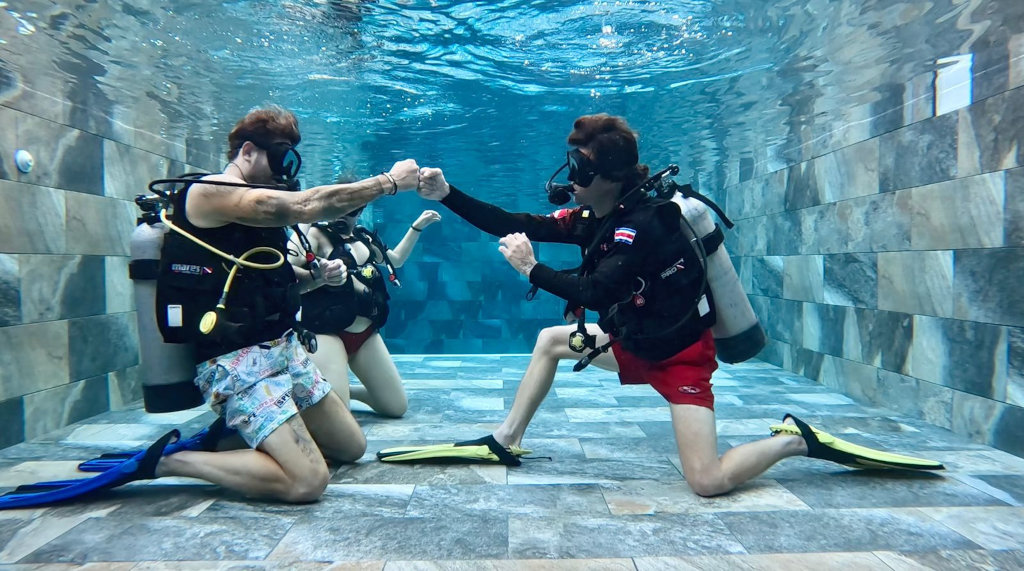 Pool Session Refresh at Costa Rica Dive and Surf